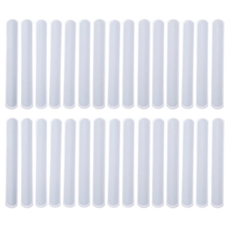 

30Pcs/set Slap Bracelets Blank Slap Wristband White Slap Bands Party Painting