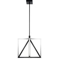 thumbnail image 3 of Elan - 84082 - LED Pendant - Axis - Matte Black/Chrome-1pack, 3 of 4