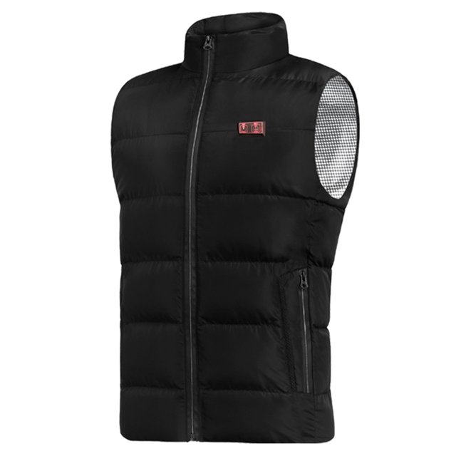 DQrwqpou Chaquetas Eléctricas Con Calefacción 9 Zonas para Hombres Y Mujeres para Acampar (M Negro)