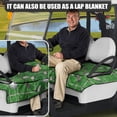 thumbnail image 5 of Whosucclay Golf Club & Ball Print 4 Pockets Golf Cart Seat Cover Breathable for EZGO Club Car Yamaha Icon, Anti-Fade Golf Cart Seat Protector, 5 of 7