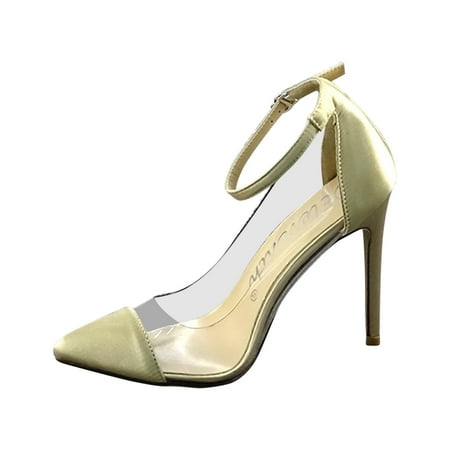 

Rdeuod Sandals Women Women S Shoes Summer Elegant Stilettos Super High Heels Pointed Color Booties For