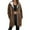 Brown, variant on Atogsazn Womens Fleece Lined Jacket Casual Full Zip Long Sleeve Hooded Coat Winter Warm Soft Tops Clothing Outerwear Green XXL Fashion