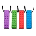 thumbnail image 2 of 2024 Paquete de 4 collares masticables sensoriales para niños pequeños con autismo, 2 of 5