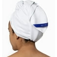 thumbnail image 3 of AQUIS Towel Hair-Drying Tool, Water-Wicking, Ultra-Absorbent Recycled Microfiber, Whitecap, 3 of 8