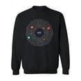 thumbnail image 2 of NASA Solar System Nasa Sweatshirt Women -NASA Designs, Female x-Large, 2 of 4
