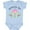 AE-Light Blue, variant on Inktastic Granny's Girl- Heart Flowers Girls Baby Bodysuit