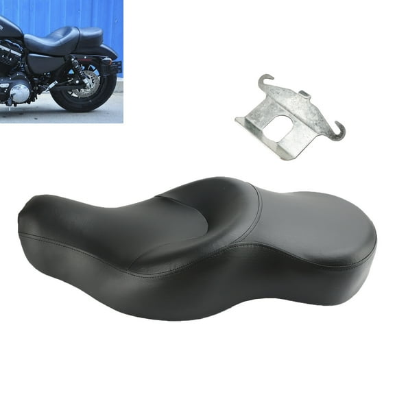 Driver & Rear Passenger Two-up Seat for Davidson Sportster XL883N XL1200 Custom