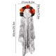 thumbnail image 3 of Decoraciones de Halloween, adornos de Halloween, regalos de Halloween, máscara de baile de llamas, accesorios para el cabello, novedades, accesorios de rosas de Halloween, tocado de rosas, 3 of 7