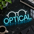 Eyeglass Sign Led Optical Neon Sign Optometry Eye Wall Decor Dimmable LED Light - Walmart.com