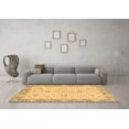 thumbnail image 3 of Ahgly Company Indoor Square Abstract Brown Modern Area Rugs, 3' Square, 3 of 4