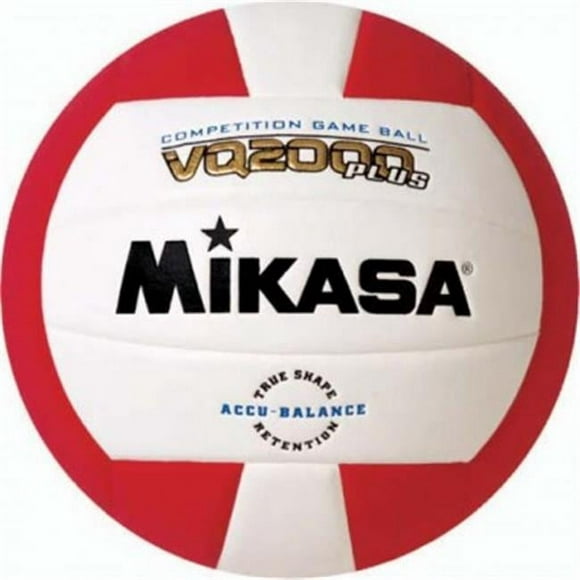Olympia Sports BL331P Mikasa VQ2000 Volleyball Composite Microcellulaire - Rouge/blanc