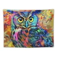 thumbnail image 5 of Orinice Owl Tapestry Wall Hanging Unique Style Graphic Tapestries Home Wall Decor Art Living Room Bedroom Apartment Farmhouse Dorm 40x30inch, 5 of 6
