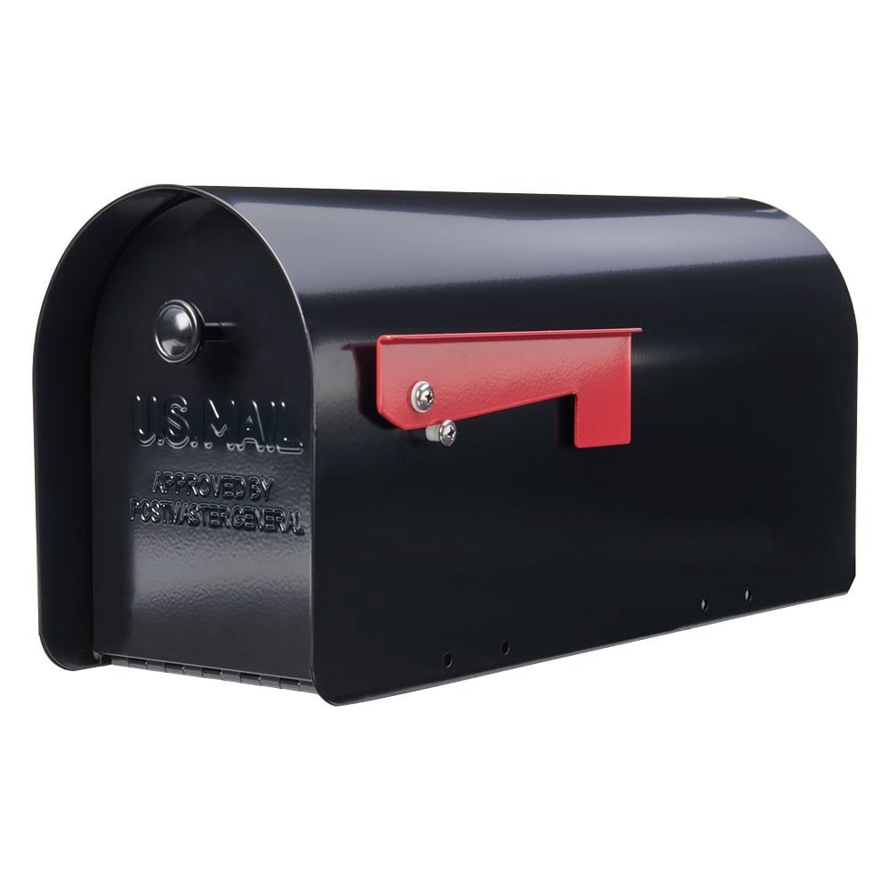 Gibraltar TB1B0000 Tuff Body Galvanized Steel PostMount Mailbox,10 x 7