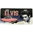 thumbnail image 1 of Elvis Presley Pink Cadillac License Plate, 1 of 2