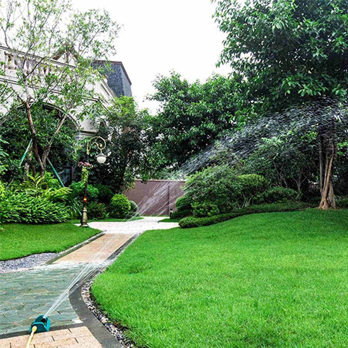 2X Garden Sprinklers Automatic Watering Grass Swing Nozzle Lawn Sprinkler Garden Lawn Forestry Irrigation Watering Tool