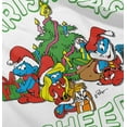 thumbnail image 5 of Smurfs Holiday Christmas Cheer Romper Boys or Girls Infant Baby Brisco Brands 12M, 5 of 7