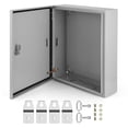 thumbnail image 2 of Kojooin Steel Electrical Box, IP66 Waterproof and Dustproof Hinged Enclosure with Lock and Mounting Plate, 2 of 8