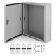 thumbnail image 1 of Yeshouse caja eléctrica de acero IP66, a prueba de agua y polvo, con cerradura y placa de montaje, ideal para conexiones eléctricas en proyectos de interior o exterior, 1 of 8