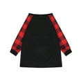thumbnail image 4 of DPTALR Ensemble de Pyjamas de Noël Assortis pour la Famille Pyjamas de Noël pour la Famille Ensemble Haut à Carreaux Rouges et Pantalon Long Ensembles de Vêtements de Nuit, 4 of 8