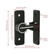 thumbnail image 4 of Cerradura luminosa para puerta de Granero, pestillo de puerta de seguridad de 90 grados, cerradura para puerta de baño, 4 of 9