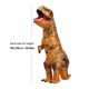 thumbnail image 4 of Disfraz de dinosaurio inflable, mono de dinosaurio inflable, transpirable para niños y adultos, 4 of 7