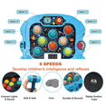 thumbnail image 2 of ToyM Hammer Mole Game for Toddler, Toys for 3-12 Year Old Boys and Girls, Kids Whack Pound Game,Gifts for 3-6+ Year Old Boys, Interactive Educational Toy with Sound and Light, PK Mode with 2 Hammers, 2 of 6