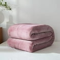 thumbnail image 5 of Super Soft Warm Flannel Fleece Plush Microfiber Bed Throw Blanket Full - Grey, 5 of 5