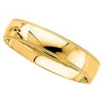 thumbnail image 1 of Precious Stars 14K Yellow Gold 4-mm Ladies Wedding Band, 1 of 2