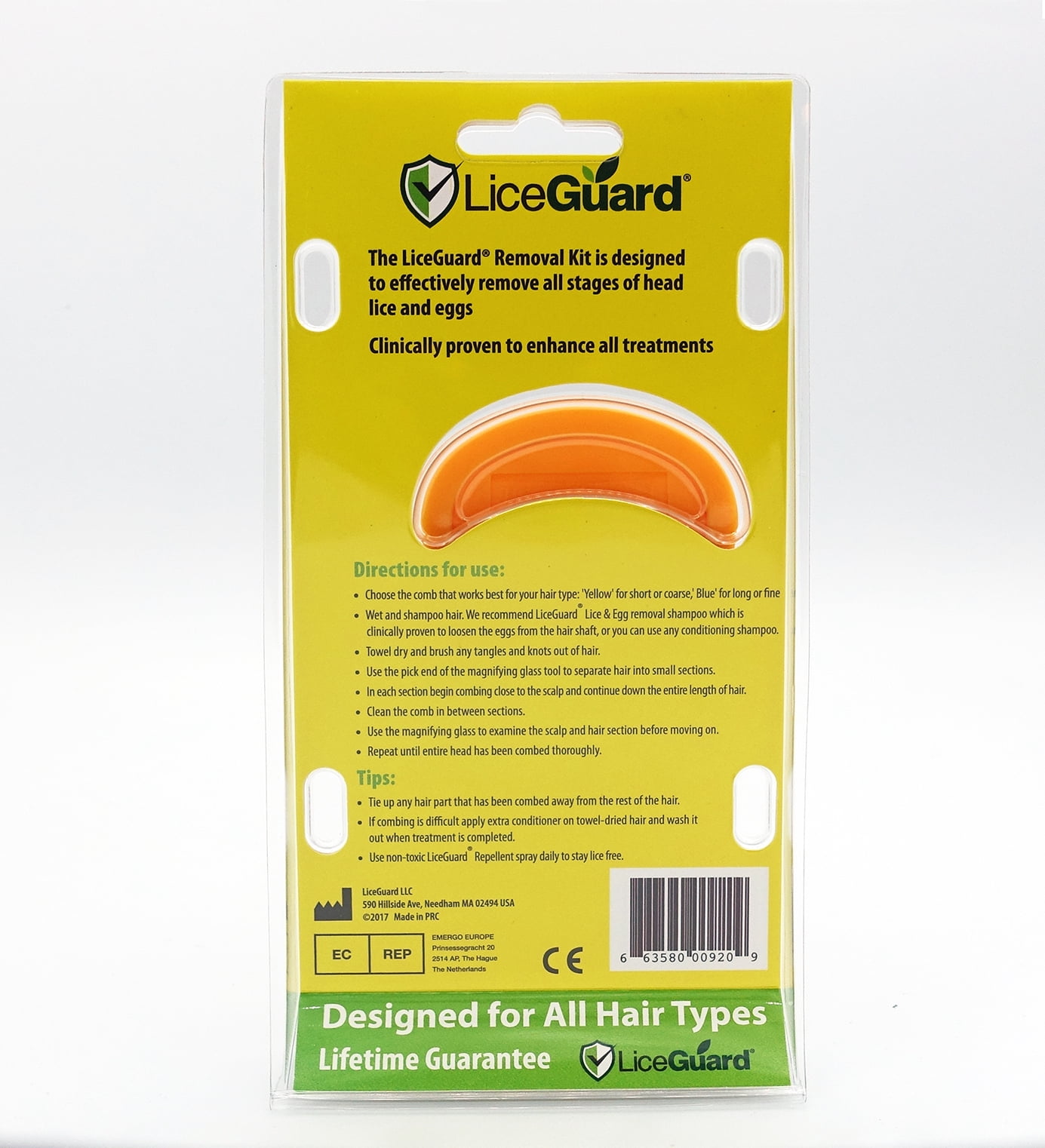 LiceGuard Egg & Lice Combing Kit 1 ea