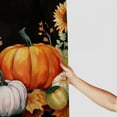 Fenyluxe Pumpkins Sunflowers Harvest Shower Curtain for Bathroom