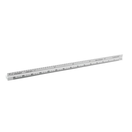 - Alumicolor Solid Aluminum Engineer Pocket Scale, 6