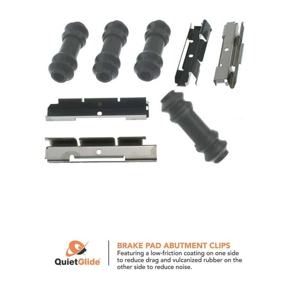 Carlson Quality Brake Parts H5651Q Disc Brake Hardware Kit