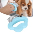 thumbnail image 4 of Pet Massage Comb, Non-Irritating Durable Cat Massage Grooming Comb Shell Shape Comb  Dog Grooming Comb  For Combing Hair Blue, 4 of 8