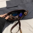 thumbnail image 3 of Chic Hobo Bag Trendy Tote Homen Mujeres Pu Hombro Purso, 3 of 9
