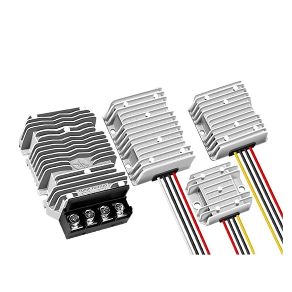 Adjustable Power Supply 12V 24V to 6V 10A 20A 30A 40A 50A 60A Step down DC DC Convertor Buck Voltage Regulator for Car Truck