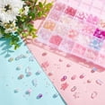 thumbnail image 4 of 380 Pcs Pink Glass Beads Kit Mixed Pearl Beads Jade Beads Crackle Beads Including Round/Fish/Starfish Glass Beads Cat Eye Beads Seed Beads for Crafting Jewelry Making, 4 of 6