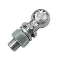 thumbnail image 1 of M22 Chrome Hitch Mount Tow Ball 50mm Shank Dia Capacity 5000Lbs Coupling Trailer Parts RV Camper Caravan Accessories ,Weatherproof Double Locking Hitch Pin, 1 of 6