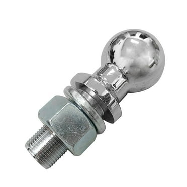 M22 Chrome Hitch Mount Tow Ball 50mm Shank Dia Capacity 5000Lbs Coupling Trailer Parts RV Camper Caravan Accessories ,Dependable Strength
