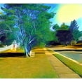 thumbnail image 2 of Butcher, Sarah 16x15 White Modern Wood Framed Museum Art Print Titled - Coldbrook Lane, 2 of 4