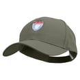 thumbnail image 2 of Arkansas Map on Road Sign Embroidered Big Size High Profile Twill Cap - Grey XL-3XL, 2 of 5