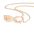 thumbnail image 2 of Personalized Custom Name Infinity Necklace for Women Jewelry Gift,Gold ,Silver and Rose Gold, 2 of 2