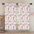 thumbnail image 5 of Pioneer Flower Floral Print Pattern Teens Curtains,Teens Insulated Curtains Set Of 2,Bedroom Essentials,Toddler Room Decor 52"x63", 5 of 5