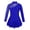 Royal Blue, variant on Yhong Kids Girls Tulle Splice Cutout Back Figure Skating Dress Ballet Dance Gymnastics Costume Black 12