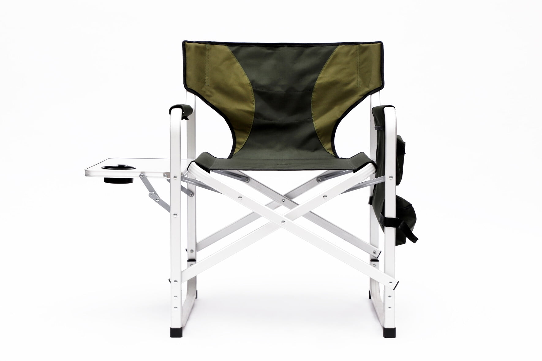 Oversized Folding Lounge Chair, Outdoor Lightweight Directors Chair, Aluminum Camping Chair with