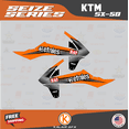 thumbnail image 4 of Kalair GFX Graphics Kit for Ktm 50SX MINI SX50 (2019) Seize Series, 4 of 5