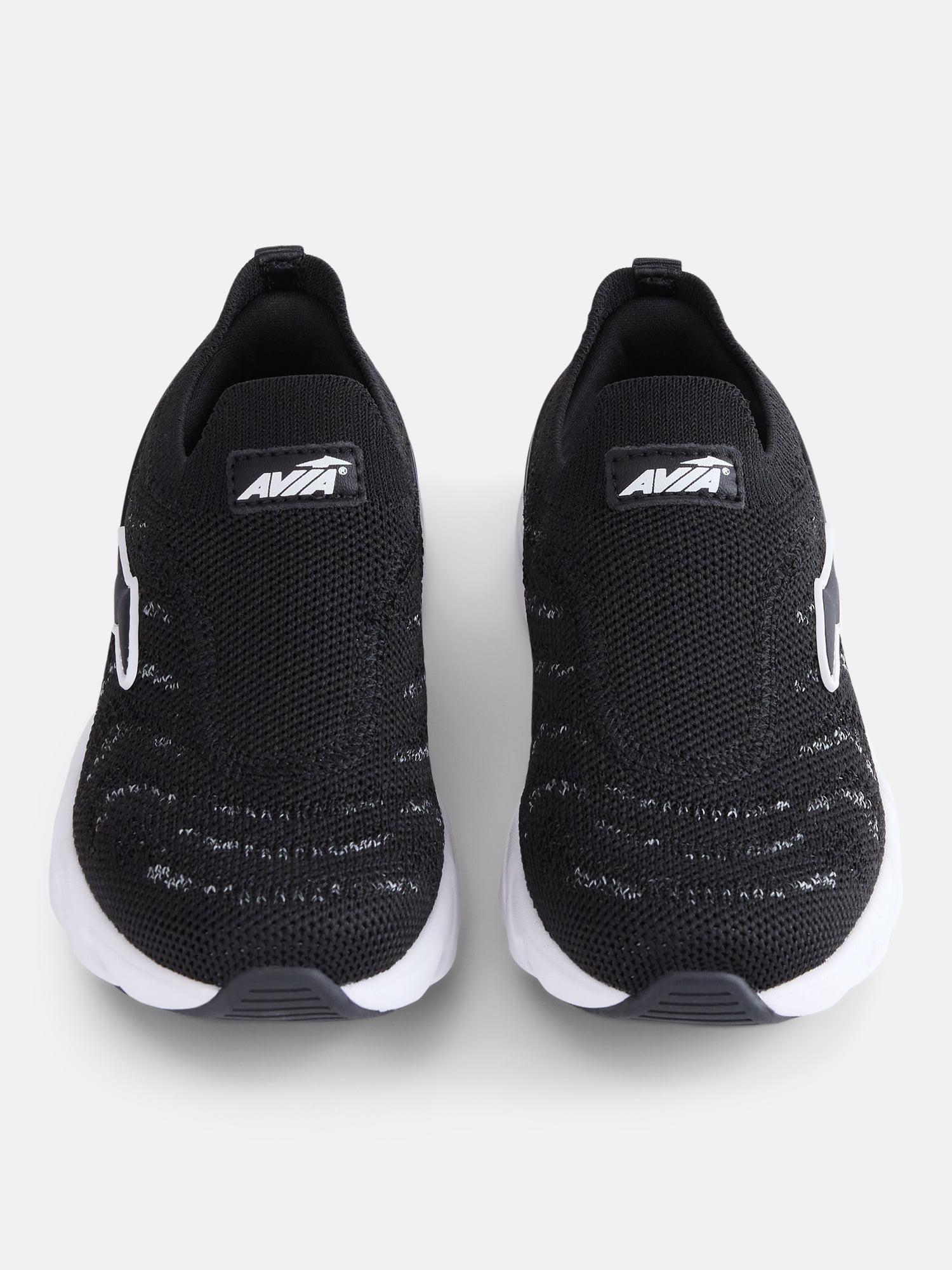 Avia Honeycomb Toddler, Little, and Big Kid Slip On Knit Sneakers