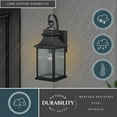 thumbnail image 3 of T0474-Vaxcel-Cambridge 1-Light Outdoor Wall Sconce in Traditional and Lantern Style 21 Inch Tall and 8 Inches Wide, 3 of 8