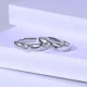 thumbnail image 5 of 2 Anillos 925 plata，Para Parejas Conjunto Promesa Ajustable Enamorados, 5 of 5