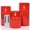 Red, variant on HIDAWN Flameless Candles Flickering with Remote and Timer,3D Wick Acrylic Electric Fake Candles, Battery Operated LED Pillar Candle-Gold 4''x5''x6''