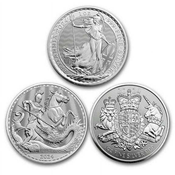 2024 Great Britain 1 oz Silver Random Design